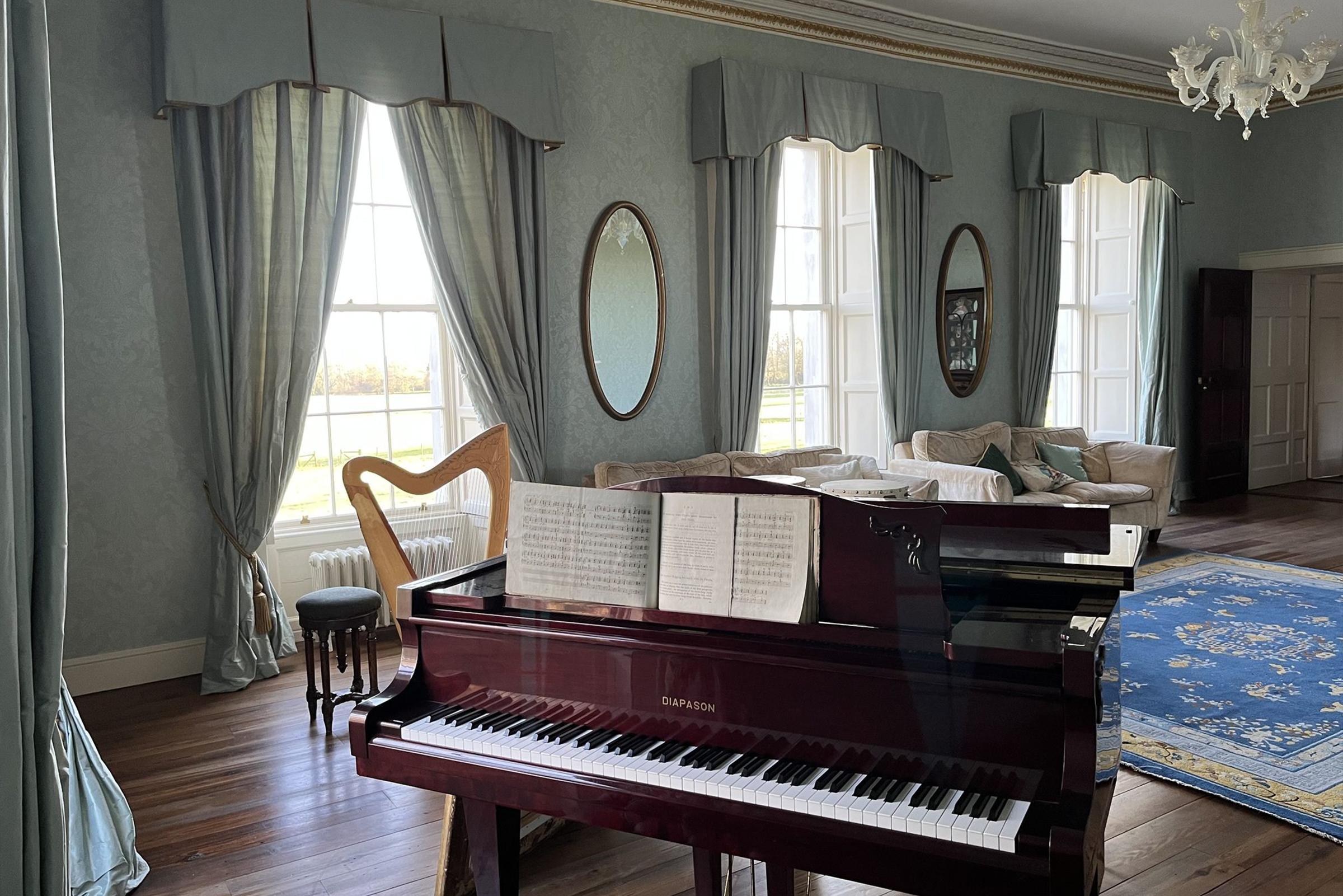 Music room — Rockfield House, Kells, Co. Meath